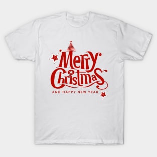 Merry Christmas And Happy New Year T-Shirt